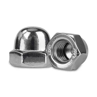 Vmute 1/4"-20 Acorn Cap Nuts, Stainless Steel 18-8 (304) Acorn Cap Nuts, 40pcs