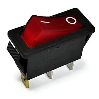 Rocker Switch Lighted On Off Fits Electric Fireplaces