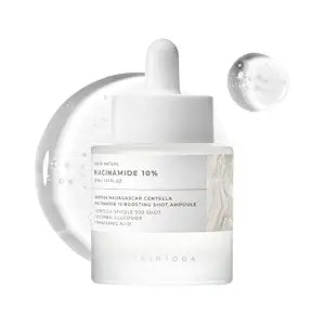 SKIN1004 Niacinamide 10% Boosting Shot Ampoule, Niacinamide Spicule Serum for Face, Facial Ampoule with Tranexamic Acid, Pore Minimizer for Face, Madagascar Centella, Korean Skin Care, 1.01fl.oz/ 30ml