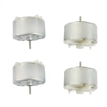 Electric Micro Motor DC3.0V-12.0V,Small dc Motor 6V-3700RPM Toy Science Project 500TB-14415 Motor- 4Pcs