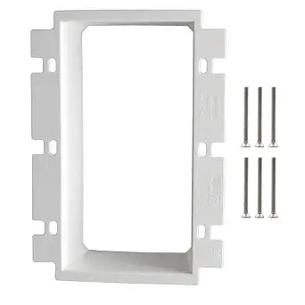 3-Gang Nonmetallic Outlet Box Extender, ETL Listed, 1 Pack