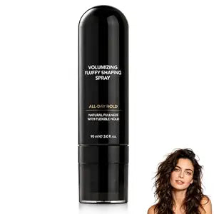 Peach‑Scented Volumizing Setting Spray,Lightweight Hair Styling Spray,Long‑Lasting Hold Hair Shaping Spray,Bouncy Fuller‑Looking Hair,for All Hair Types