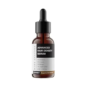 Bare Anatomy Advanced Hair Density Serum | 3% Redensyl, 4% Anagain, 3% Baicapil, 1% Capilia Longa, Rosemary, Biotin & Rice Extract | Reduces Hair Fall, Supports Hair Growth for Men & Women | 30 ml