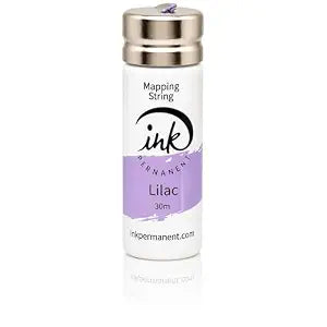 Ink Permanent Brow Mapping String, Lilac, 100 Ft Pre-Inked Thread for PMU