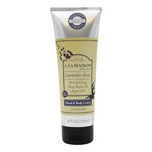 A LA MAISON Oat Milk Hand & Body Lotion 8 oz, 2 Pack (8 Fl Oz (1 Pack), Lavender Aloe)