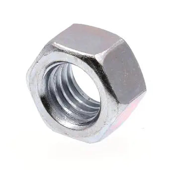 Prime-Line 9073565 Finished Hex Nuts, 1/2 in.-13, A563 Grade A Zinc Plated Steel (50 Pack)