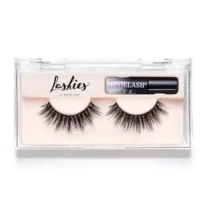MoxieLash Happy Lashies Nano-Grip Strip Lashes - False Eyelashes with Liner