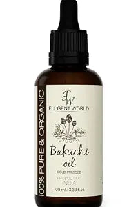 Bakuchi Oil for Skin Care Organic Cold-Pressed 100ml (3.38fl.oz)