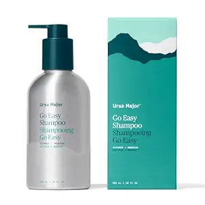 Ursa Major Go Easy Shampoo | Sulfate-Free, All Hair Types | 10 oz