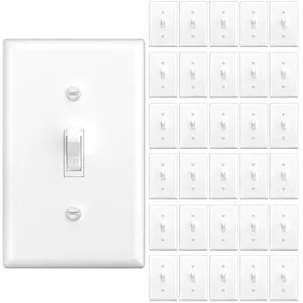 Amico 30-Pack UL-Listed Toggle Light Switches