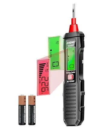ANENG Non Contact Voltage Tester Pen,AC Voltage,LCD Light Bulb Tester Tools