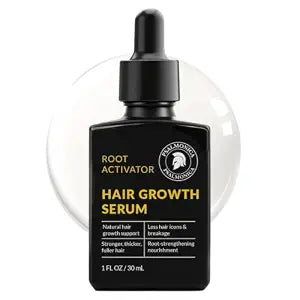 Hair Growth Serum: Root Activator Scalp Treatment for Hair Loss & Regrowth with Rosemary Oil - Botanical DHT Blocker Hair Thickening Formula for Thinning Hair - for Women & Men (1 Fl Oz (Pack of 1))