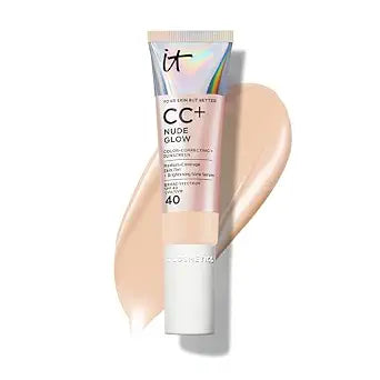 IT Cosmetics CC+ Cream Nude Glow Foundation with SPF 40 - Healthy Glow Tint