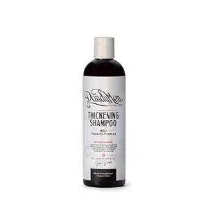 Thickening Shampoo for Men – Volumizing & Strengthening Hair Wash with Aloe Vera – Scalp Care for Thinning Hair – Tobacco Vanilla, 11.83 oz