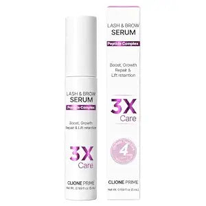 Korean Eyelash Growth Serum - Prostaglandin Free Serum de Pesta��as Natural Lash and Brow Growth Thickening Lengthening Nourishing Lash Lift Brow Lamination After