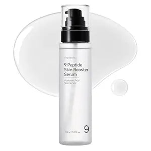 TOSOWOONG 9 Peptide Skin Booster Serum for All Skin Types, Dark Spots, Glow