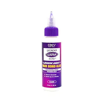 EBIN NEW YORK Wonder Weave Bond Hair Bond Glue, Black - 2 Fl Oz