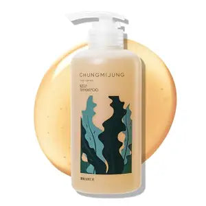 Itchy Scalp Shampoo for Sensitive Scalp, Gentle Sulfate Free Seaweed (Kelp) Shampoo with Laminaria Japonica & Mung Bean, Hydrating Korean Hair Care for Dry Hair, 16.9 fl oz / 500ml