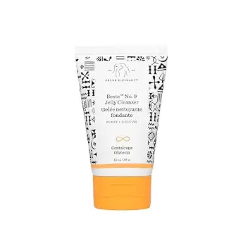 Drunk Elephant Beste No. 9 Jelly Cleanser - Travel-Size Gel Face Wash - Clean Clinical Skincare - Cruelty-Free - Dermatologist-Tested - Free of Essential Oils, Silicones, and Fragrance