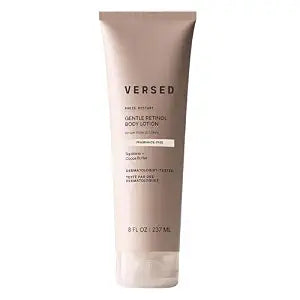 Versed Press Restart Retinol Body Lotion - Cocoa Butter + Squalane Moisturizer for Dry Skin - Firming Body Retinol to Smooth Texture & Brighten Skin - Body Breakout Treatment, 8 Fl Oz