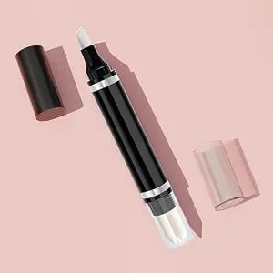 Eye Makeup Remover Pen, Eye Corrector Pen Remover Stick Wash Free Quick Correction Lipstick Eyeliner Smudged Easy-to Use & Travel-Friendly Cleansing Pencil With 3-in-1 Replacement Heads