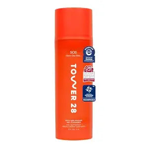 Tower 28 SOS Gel Face Wash with Niacinamide for Sensitive Skin