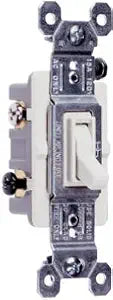 Legrand 15 Amp 3-Way Residential Toggle Light Switch, White 1 Pack