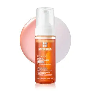 Dr.Melaxin Mela-C·E Ferulic Bubble Toner Retinal Hydrating Facial Essence Foam for Even Tone, Glass Skin Glow & Texture Renewal, Micro Bubble Formula with Niacinamide, 5.07 fl oz., 150ml