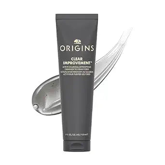 Origins Clear Improvement Detoxifying Cleanser to Clear Pores | Visibly Minimizes Pores | With Bamboo Charcoal & Salicylic Acid, 5 Fl Oz