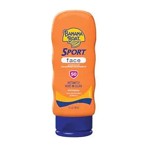 Banana Boat Sport Face Sunscreen Lotion SPF 50, 3 Fl Oz