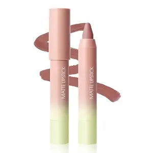 2in1 Lip Liner & Lipstick Combo Matte Longwear Waterproof Lipstick for Women #01 Rose Brown