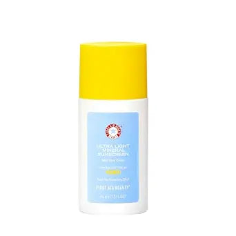 First Aid Beauty Ultra Light Liquid Tinted Mineral Sunscreen SPF 30, 1.5 oz