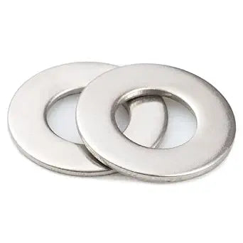 1/2" Inch Stainless Flat Washers 50 Pack Made of 18-8 (304) Stainless Steel