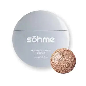 sohme Moisturizing Capsule Skin Tint I NAD+, NMN, and Hyaluronic Acid - Hydrating BB Cream for Natural Glow and Skin Recovery (3W Healthy)