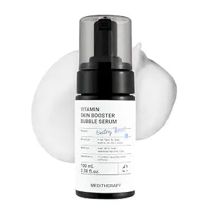 MEDITHERAPY Vitamin C Bubble Serum, Hyaluronic Acid &Vitamin E 3.38 fl oz