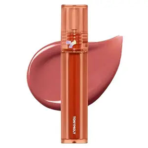 TONYMOLY Shocking Lip Tint - Long-Lasting Stain with Shea Butter, Rose