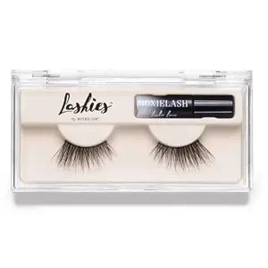 MoxieLash Baby Lashies Nano-Grip Strip Lashes - False Eyelashes with Liner