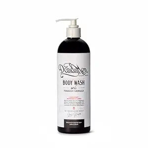 Men's Body Wash - Tobacco Vanilla - Deep Cleansing Shower Gel with Vitamin B5 - Hydrating Daily Wash, 16 oz, 1-Pack