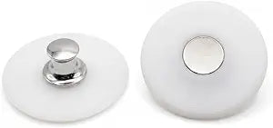 Shower Curtain Magnets No Splash Shower Curtain Clips | Keeps Curtain Closed to Wall | Strong N52 Magnets | 8 Pairs | by IQ Labs