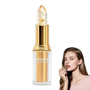 Kivora Lipstick for Mature Lips, 2026 New Advanced Kivora Clear Lipstick, Natural PH Adjusting Clear to Natural Colour, Moisturising Lip Balm, Long 24 Hours Lasting Sheer Gloss (1 Bottle)