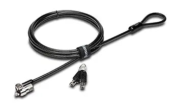 Kensington T-Bar Standard Keyed Lock Slot for Laptops, Durable 6 Carbon Steel Cable Computer Lock, K65035AM