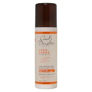 Carol's Daughter Coco Creme Curl Perfecting Water Coconut Mist, Silicone & Paraben Free Curl Refresher Spray for Curly to Coily Hair, 8.4 Fl Oz