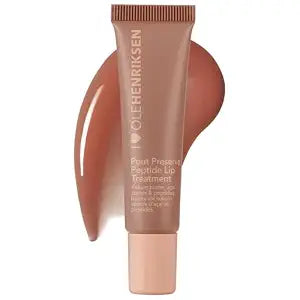 Ole Henriksen Pout Preserve Peptide Lip Treatment, Vegan Lip Plumping Treatment with Acai Sterols & Kokum Butter, Cr��me Brulee