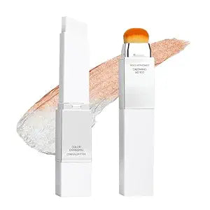 CCbeauty Color Changing Foundation Stick, Hydrating Cream Concealer, Natural Finish Face Makeup, Self-Adjusting to Your Skin Tone, Buildable Light to Medium Coverage, 12-Hour Wear, Hypoallergenic, 03