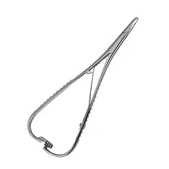 SURGICAL ONLINE Mathieu Ligature Elastic Placing Plier 5.5" Needle Holder Driver, Ligature Separator Placer, Elastomeric Orthodontic Instruments