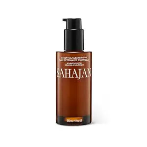 Sahajan Essential Cleansing Oil, Makeup Remover & Face Cleanser, 4 oz