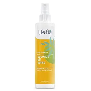 LIFE-FLO Fractionated Coconut Oil Spray, 8 fl oz