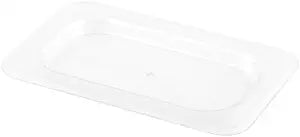 Restaurantware-LID ONLY: Met Lux Lid For 1/9 Size Food Pans, 1 Freezable Lid For Commercial Food Storage Container - Containers Sold Separately, For Kitchens, Restaurants, Or Cafeterias