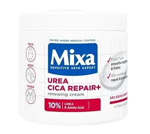 Mixa Urea Cica Repair Body Cream 400ml ��� With 10% Urea, Shea Butter & Amino Acids ��� For Very Dry Skin
