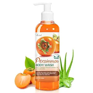 Persimmon Body Wash for Old People Smell, Natural Deodorant Skin Care